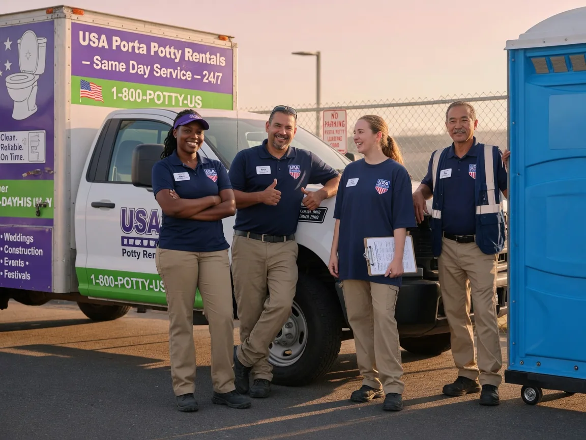 Porta Potty Rental company in Lake Hopatcong, NJ